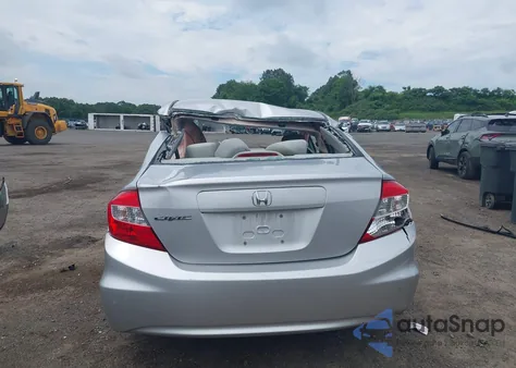 2012 Honda Civic Lx z USA, uszkodzony, nr VIN 19XFB2F50CE342515